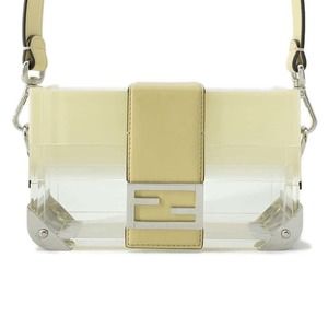 Fendi Baguette Trunk Clear Shoulder Bag